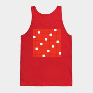 Red Checkers Tank Top